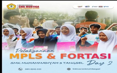IPM SMK Muhammadiyah 3 Tangsel Gelar Fortasi, Pramuka Adakan Kegiatan Penutup