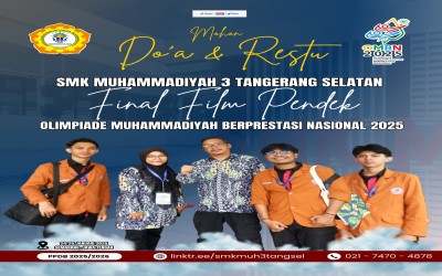 SMK Muhammadiyah 3 Tangerang Selatan Lolos Final Nasional Lomba Film Pendek