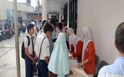 Semangat Baru di Hari Pertama Pengarahan Calon Siswa SMK Muhammadiyah 3 Tangerang Selatan